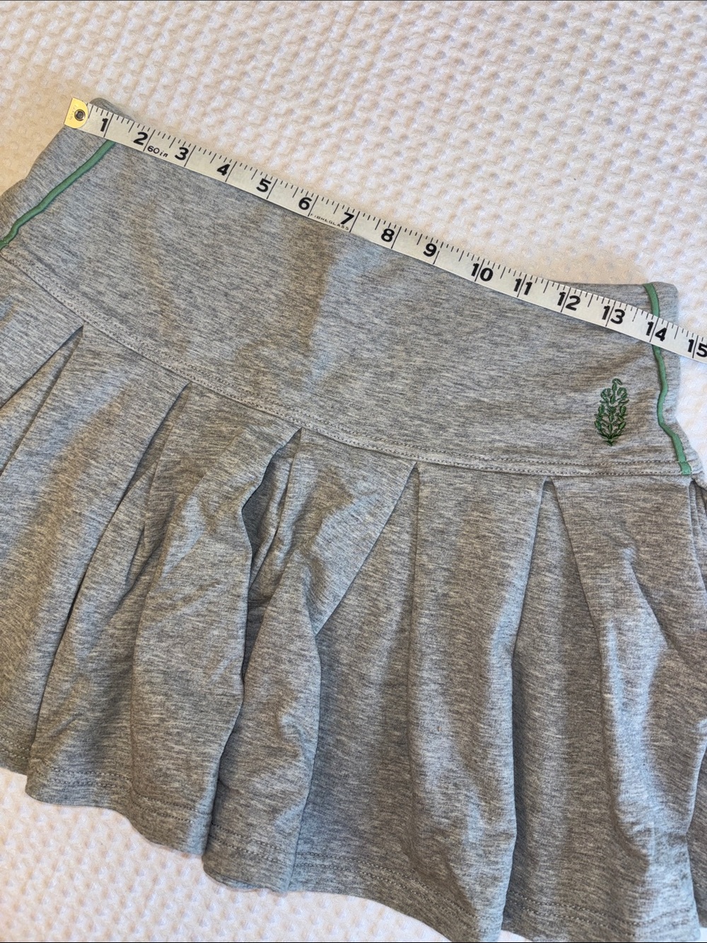 NEW SET! Free People Movement HOME BASE Cap-Sleeve Top Skirt Set GRAY Size SMALL - Picture 9 of 16